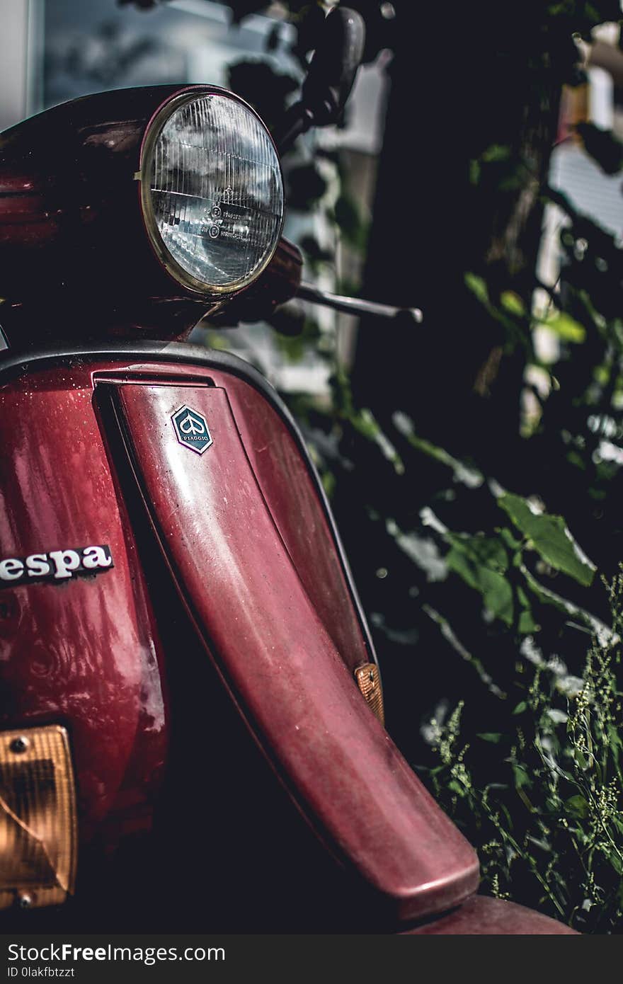 Photo of Vespa Motor Scooter