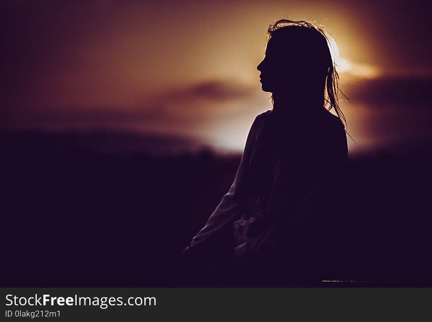 Silhouette of Person