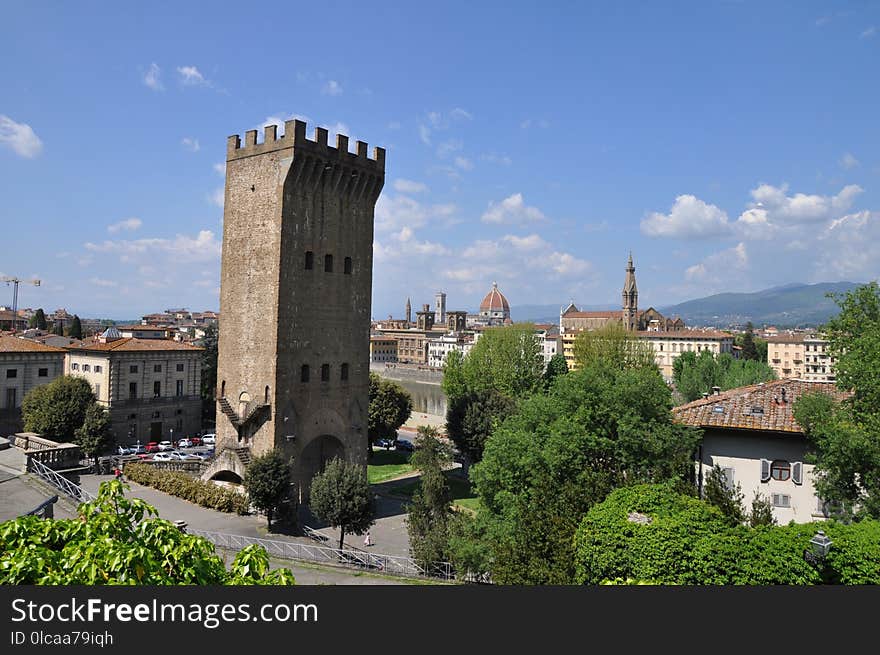 Sky, Town, Building, City