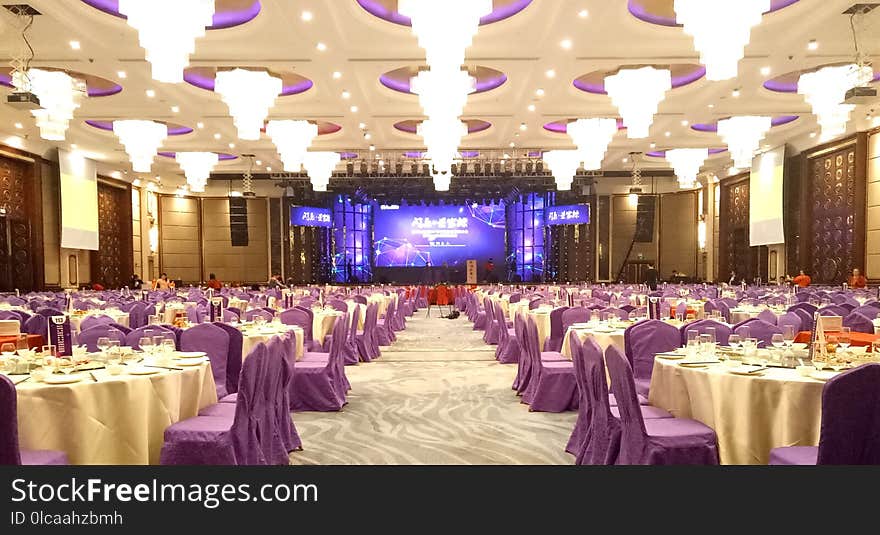 Function Hall, Purple, Banquet, Ballroom