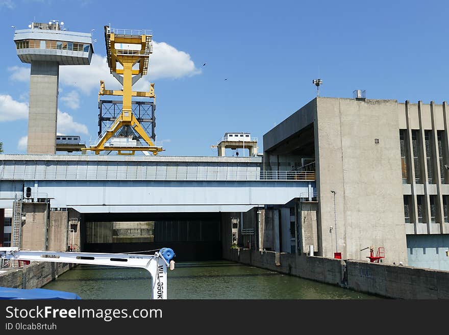 Waterway, Building, Fixed Link