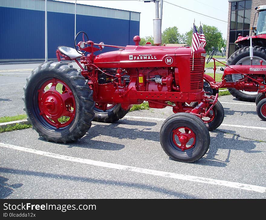 Tractor, Motor Vehicle, Agricultural Machinery, Vehicle