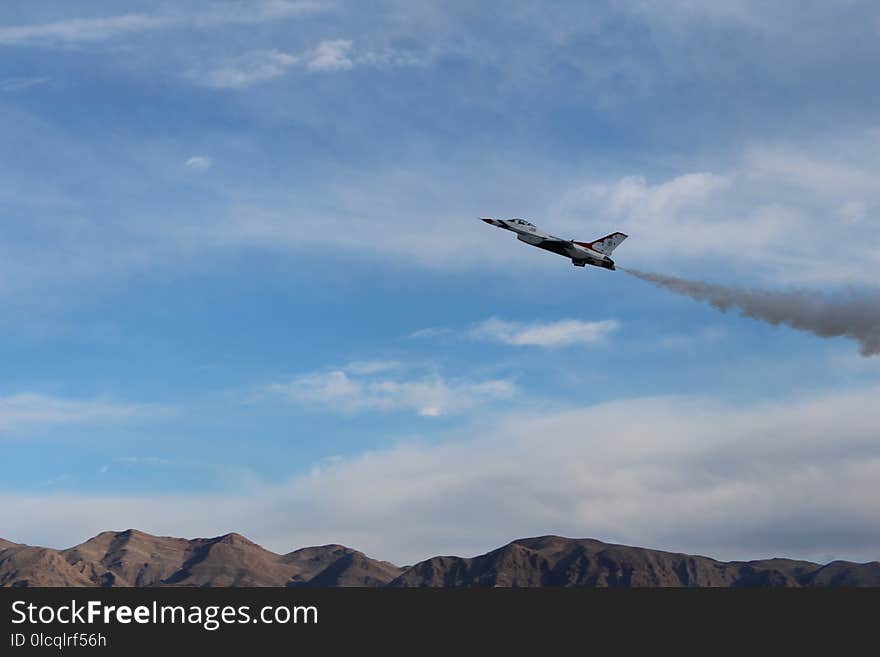 Sky, Flight, Aviation, Airplane