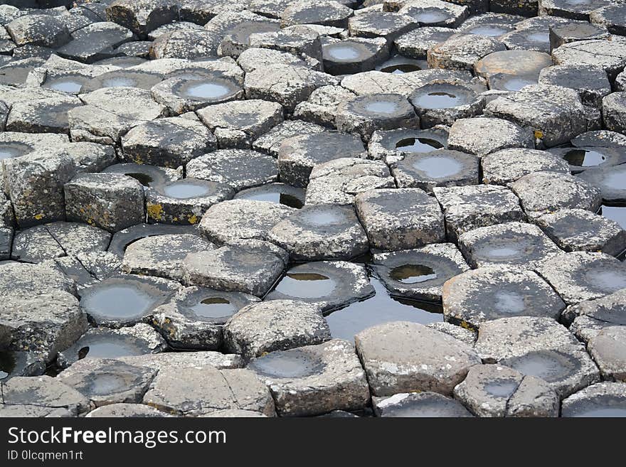 Rock, Cobblestone, Stone Wall, Water