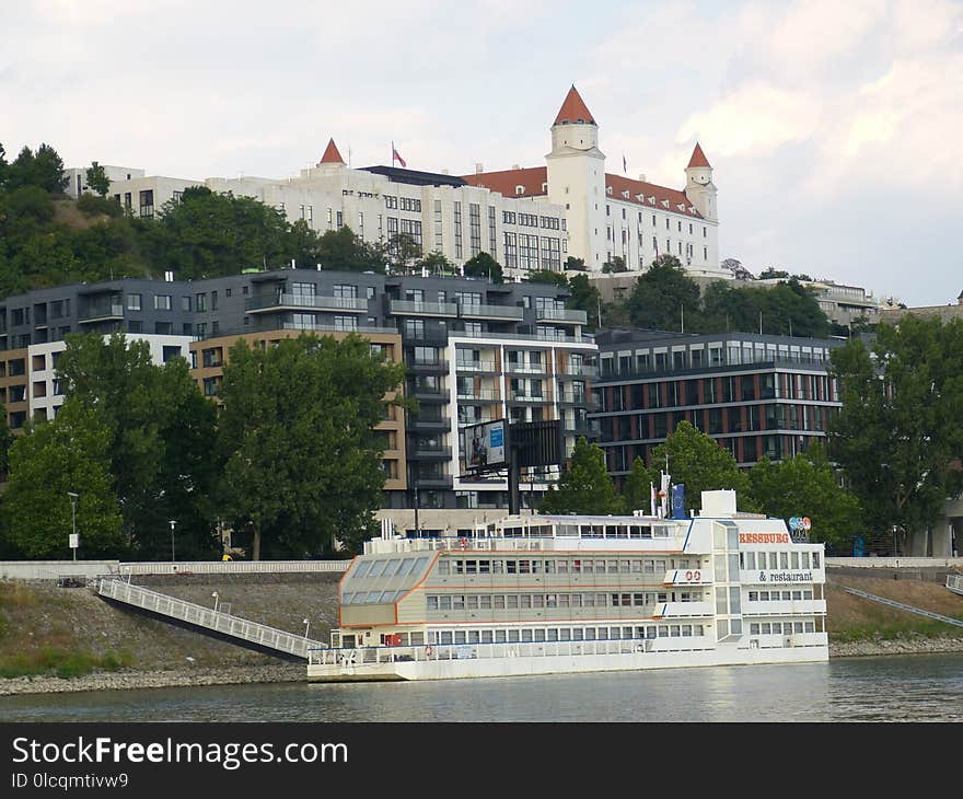 Water Transportation, River, City, Passenger Ship