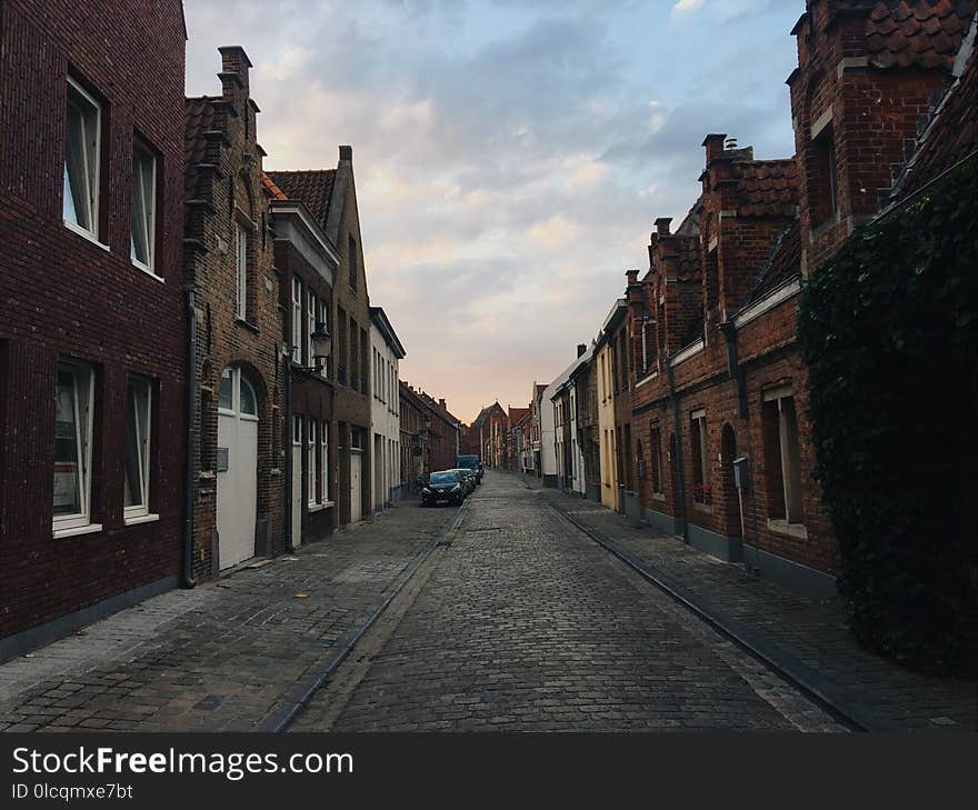 Sky, Town, Road, Lane