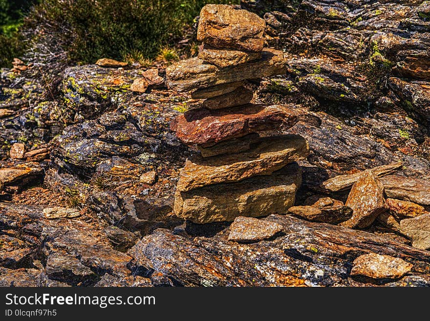 Rock, Bedrock, Outcrop, Geology