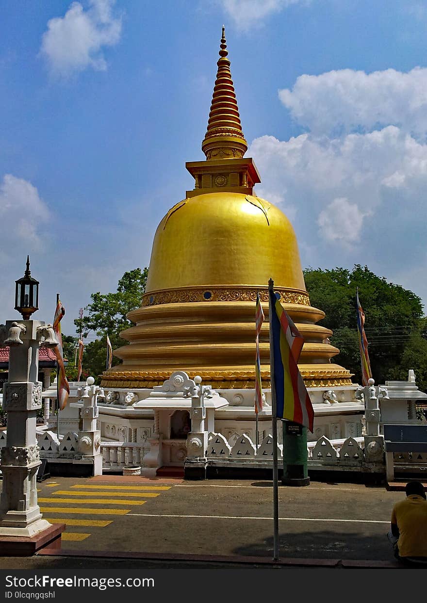 Landmark, Place Of Worship, Building, Temple