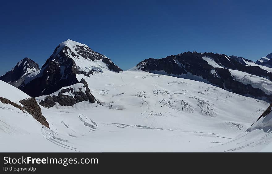 Mountainous Landforms, Mountain Range, Mountain, Sky