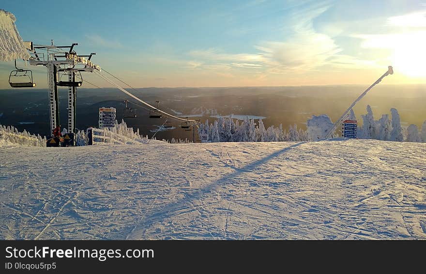 Snow, Winter, Sky, Freezing