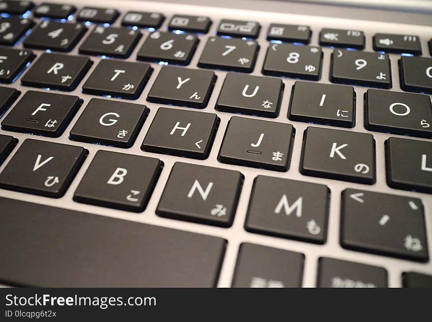 Computer Keyboard, Input Device, Technology, Space Bar