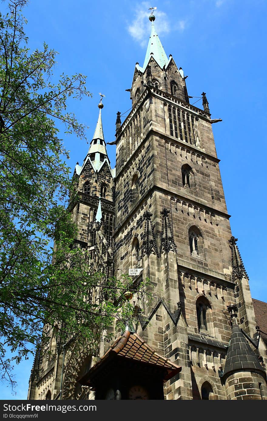 Medieval Architecture, Landmark, Sky, Spire