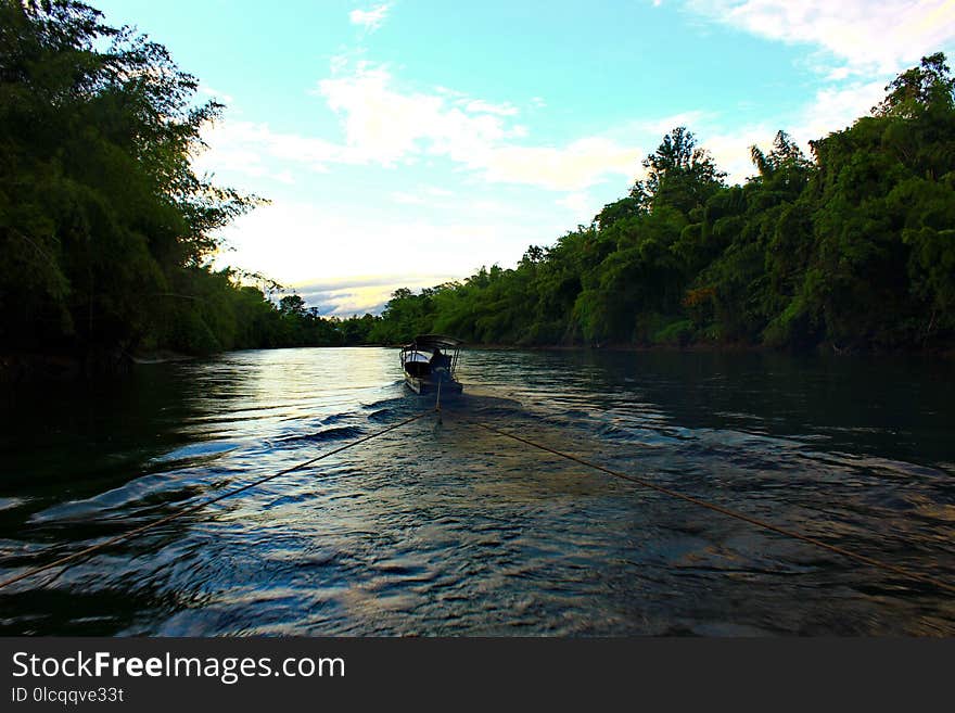 River, Waterway, Water, Nature