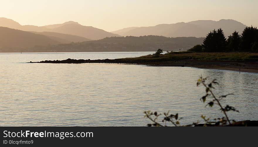 Body Of Water, Sky, Lake, Water