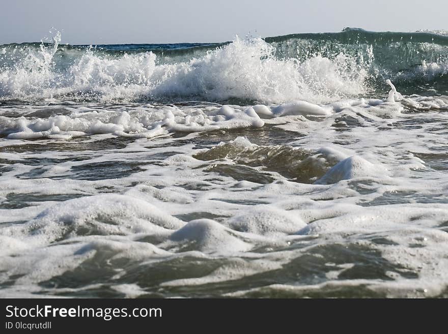 Wave, Sea, Body Of Water, Water