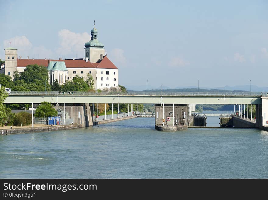 Waterway, Water Transportation, River, Bridge