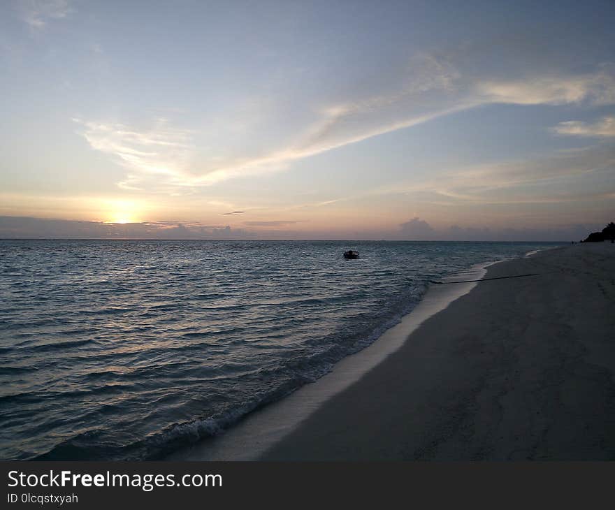 Sea, Horizon, Sky, Ocean