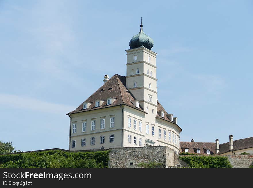 Château, Building, Sky, Castle