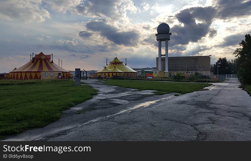 Sky, Cloud, Morning, Residential Area