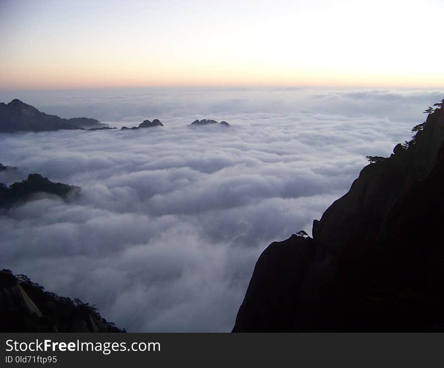 Sky, Ridge, Mountainous Landforms, Mountain