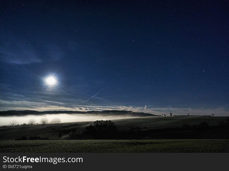 Sky, Atmosphere, Night, Horizon