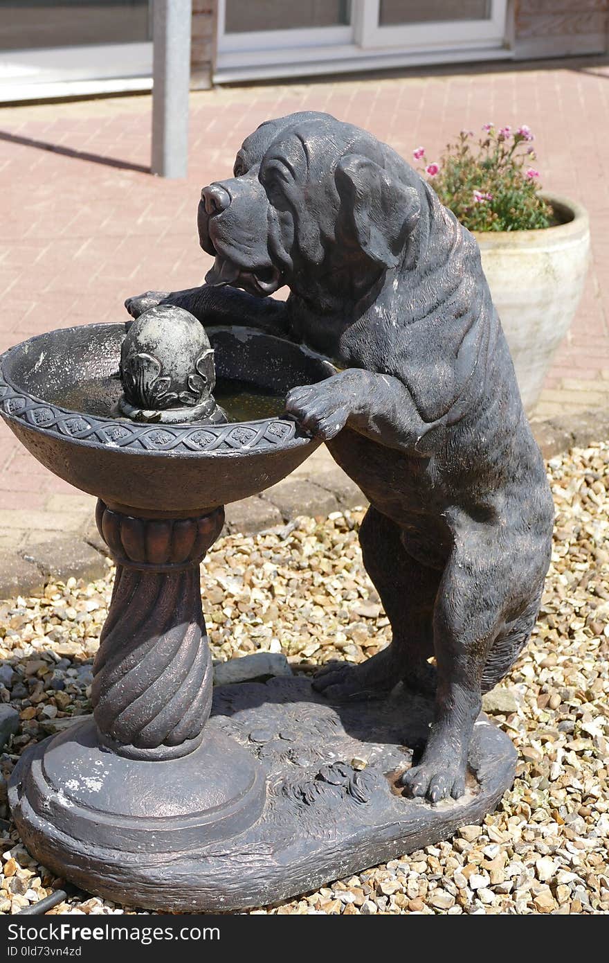 Dog Like Mammal, Dog, Statue, Sculpture