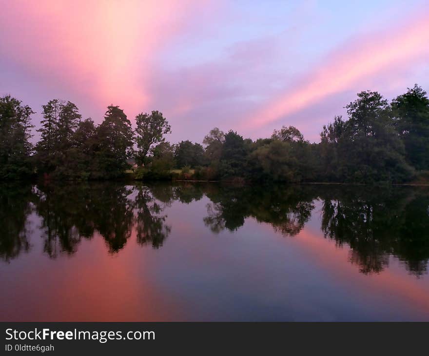 Reflection, Sky, Nature, Water