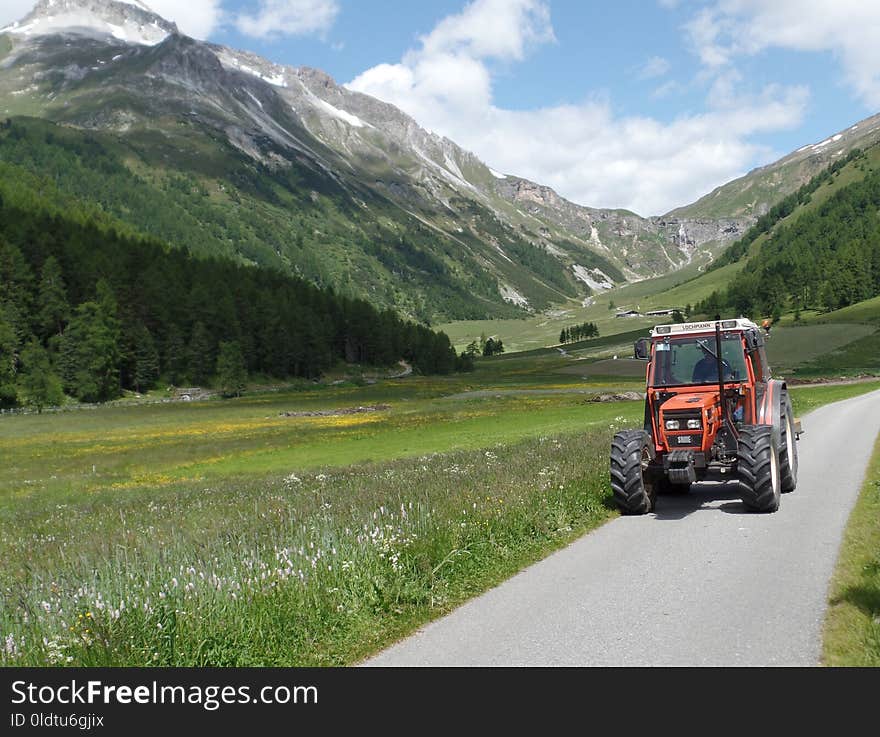 Road, Mountainous Landforms, Mountain Range, Mountain Pass