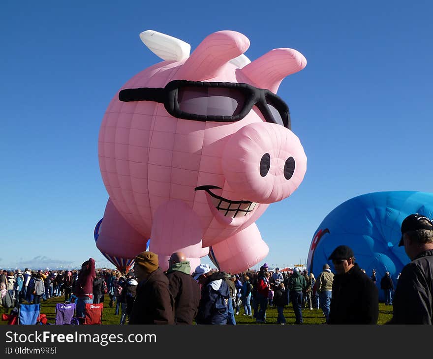 Balloon, Hot Air Ballooning, Mascot, Hot Air Balloon