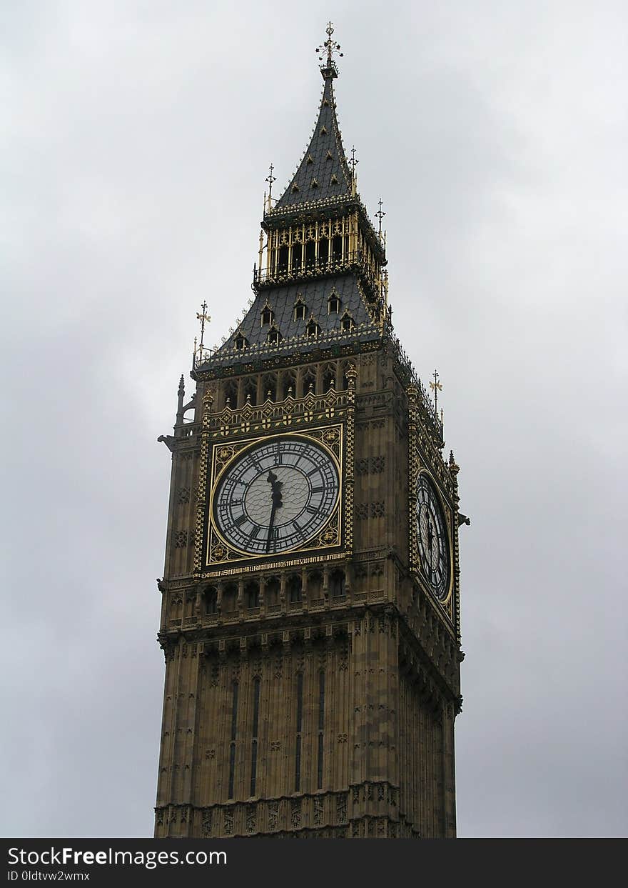 Clock Tower, Landmark, Tower, Sky