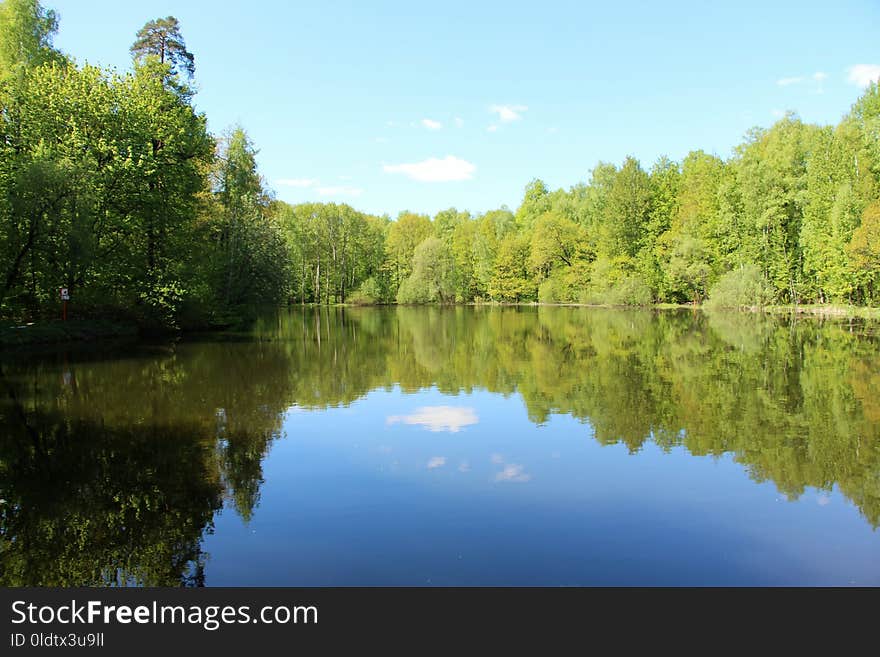 Reflection, Water, Waterway, Nature