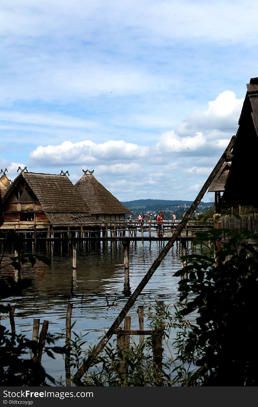 Sky, Cloud, Town, Water