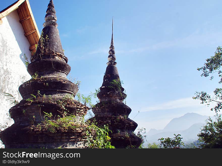 Historic Site, Pagoda, Sky, Place Of Worship