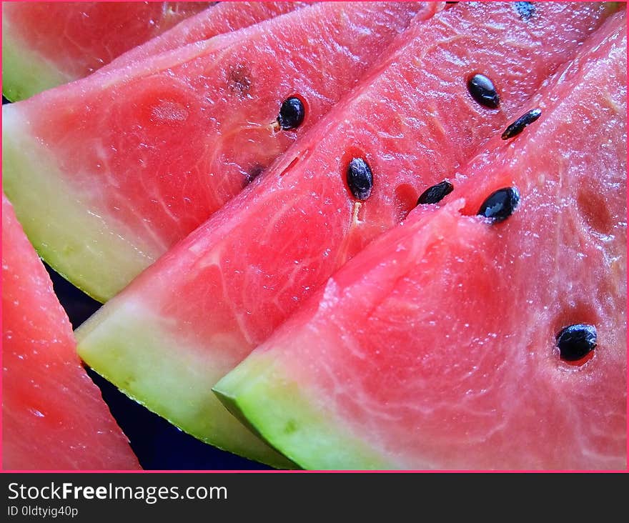 Watermelon, Melon, Fruit, Cucumber Gourd And Melon Family