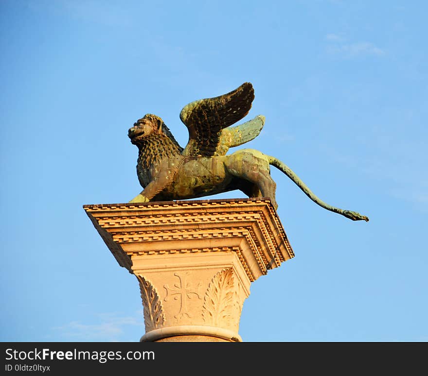 Sky, Statue, Sculpture, Monument