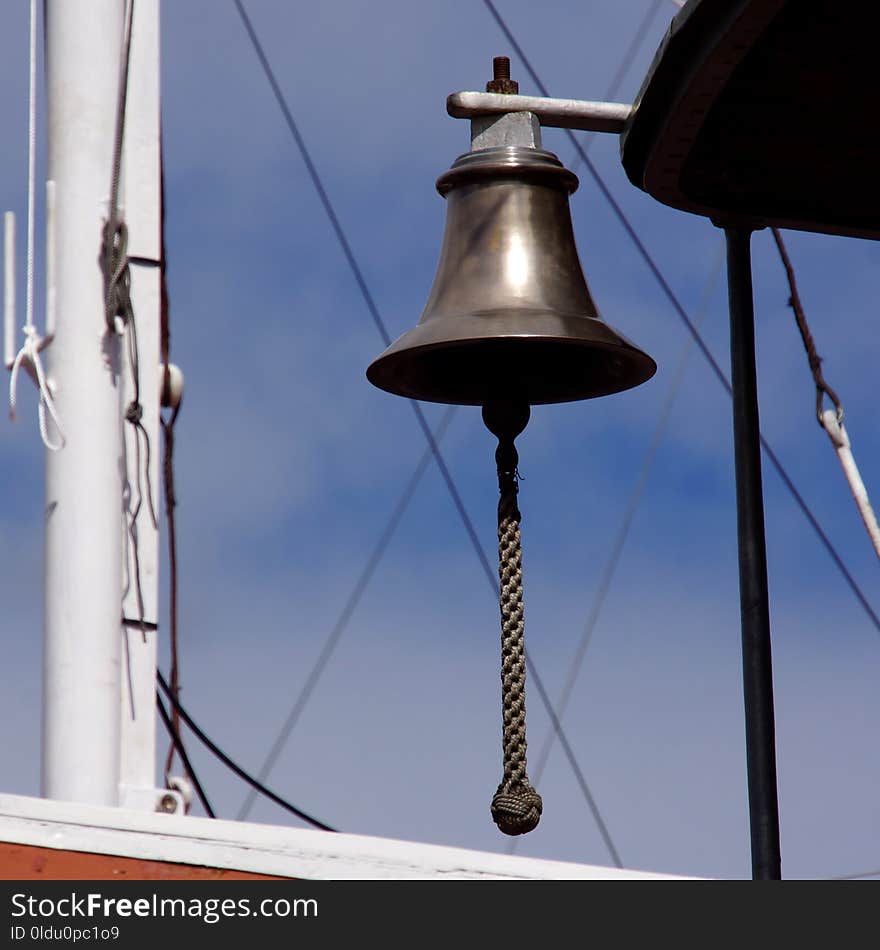 Bell, Church Bell, Light Fixture, Wind