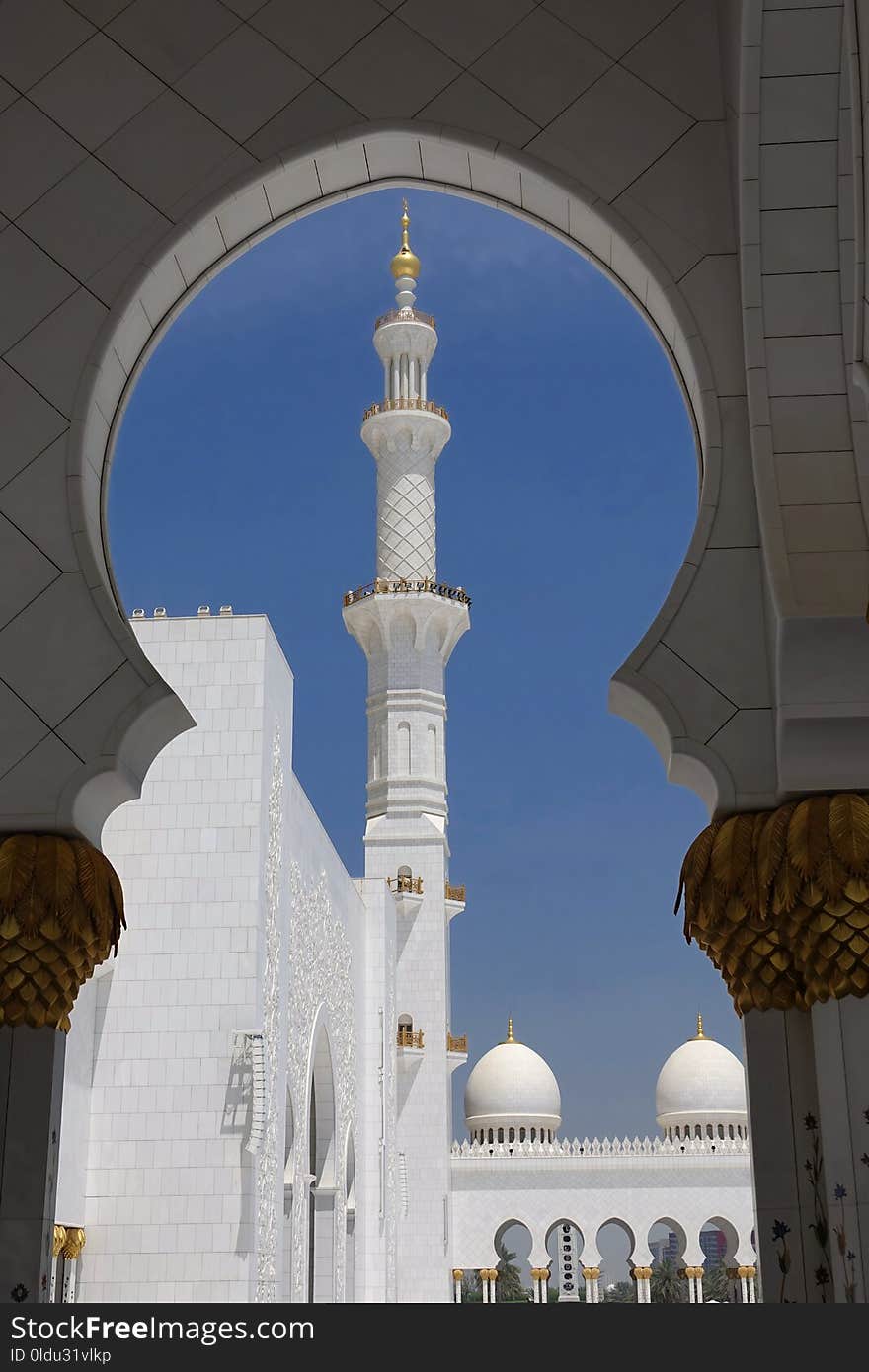 Landmark, Arch, Column, Mosque