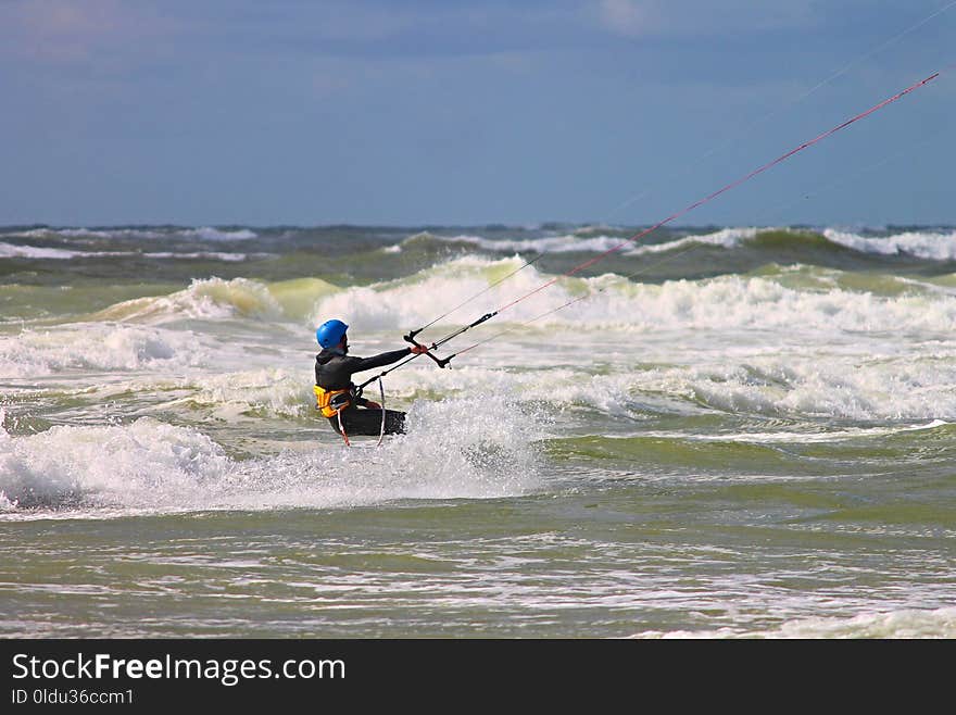 Kitesurfing, Wave, Wind Wave, Surfing Equipment And Supplies