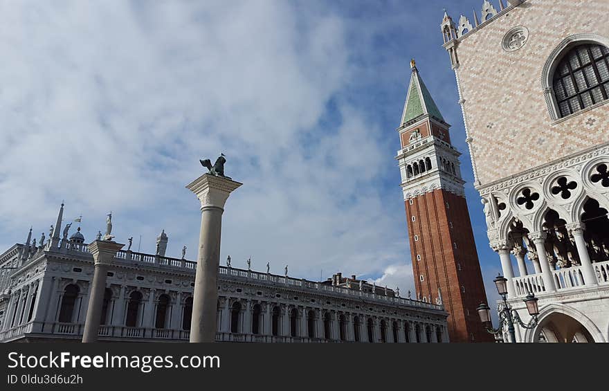 Landmark, Building, Sky, Facade