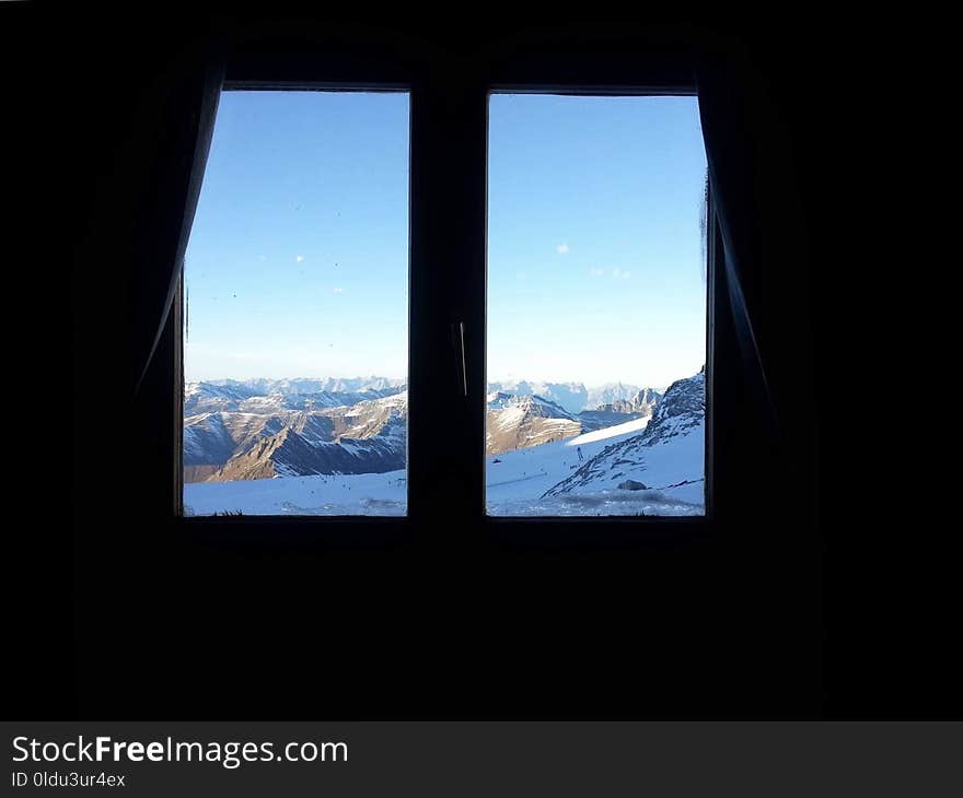 Sky, Window, Sunlight, Winter