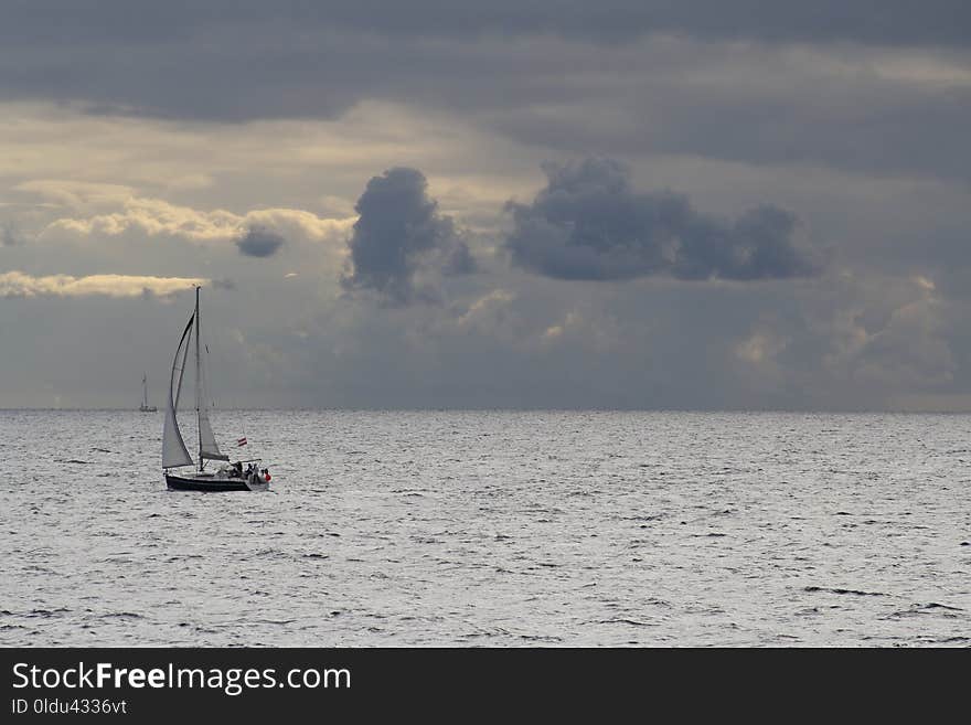 Sky, Sea, Calm, Horizon