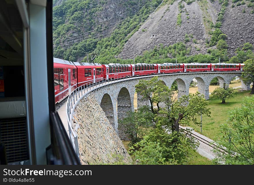 Transport, Track, Bridge, Viaduct