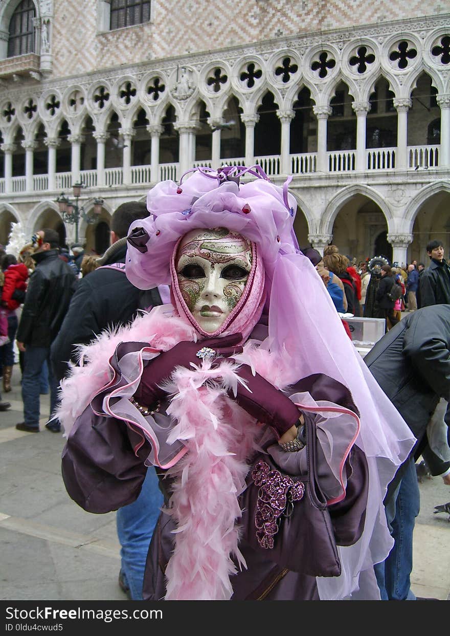 Pink, Carnival, Purple, Masque