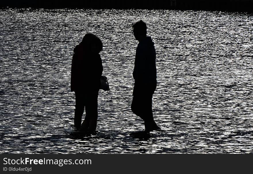 Photograph, Black And White, Monochrome Photography, Silhouette