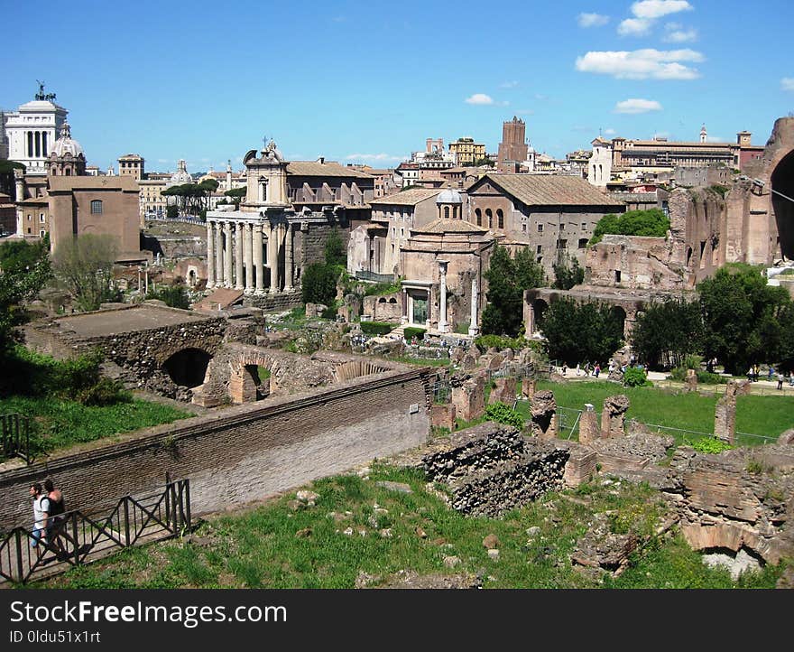 Ancient Rome, Historic Site, Ancient History, Archaeological Site