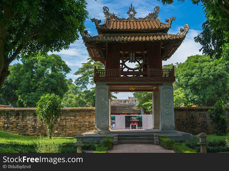 Chinese Architecture, Historic Site, Pagoda, Temple