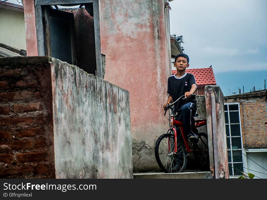 Land Vehicle, Vehicle, Wall, Bicycle