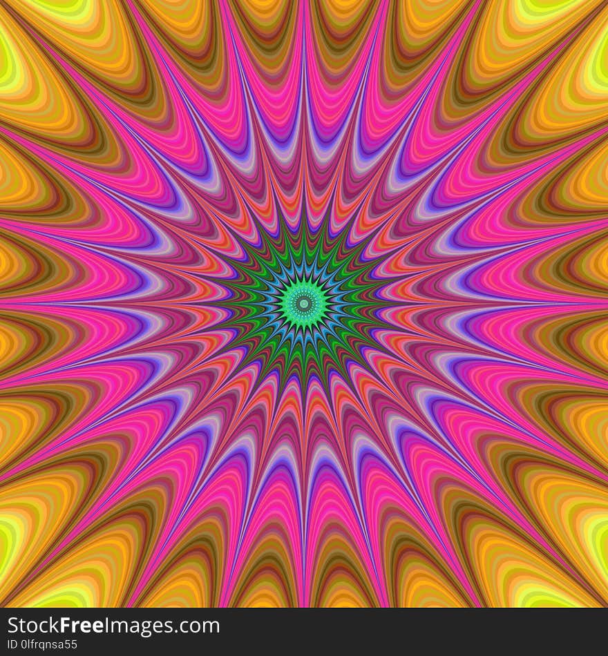 Psychedelic Art, Fractal Art, Pattern, Kaleidoscope