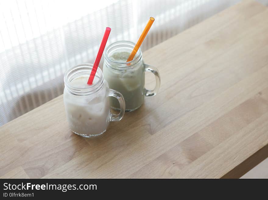 Dairy Product, Drink, Mason Jar, Smoothie