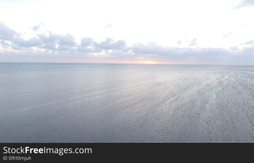 Horizon, Sky, Sea, Ocean